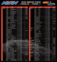 Load image into Gallery viewer, Nissin Brake Pads Integra Type R Front
