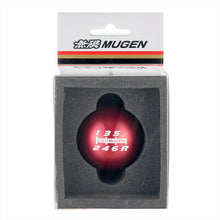 Load image into Gallery viewer, Mugen Shift Knob (Red, 6spd)
